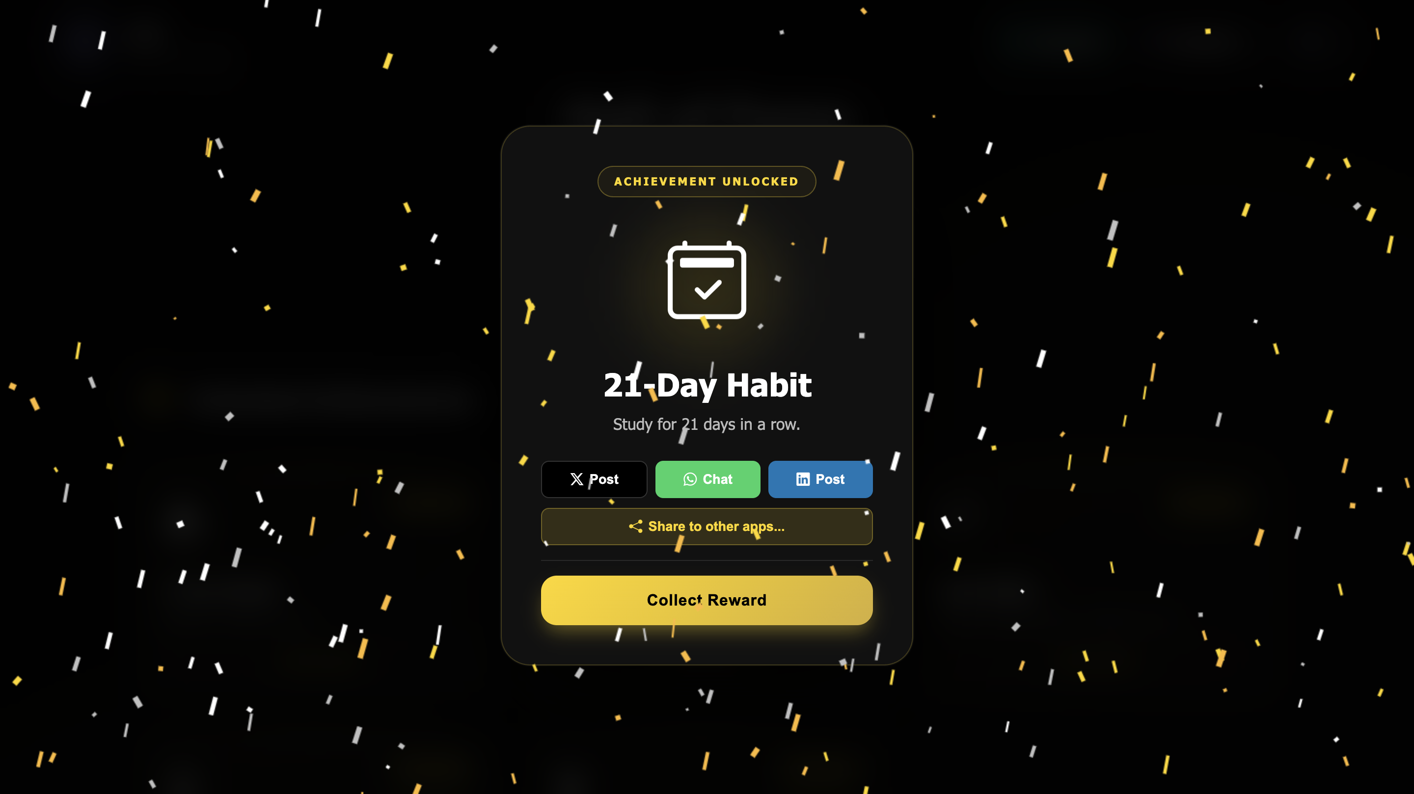 TrackU productivity view